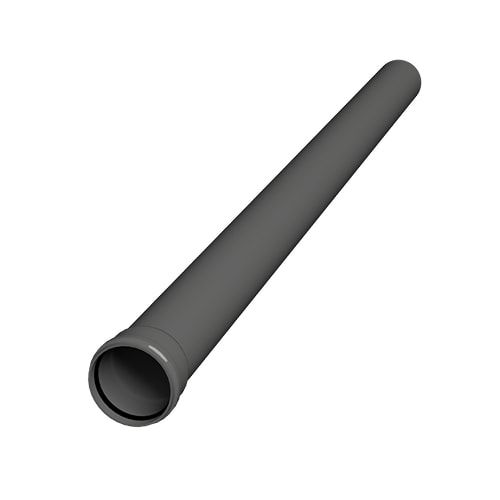 FloPlast 110mm Industrial/Xtraflo Downpipe Kit - Swan Neck - Grey