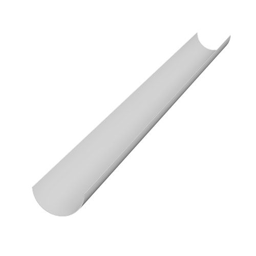 FloPlast 16mtr 170mm Industrial/Xtraflo Gutter Kit - Stopend Outlet - White