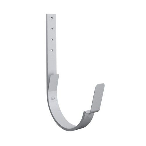 Lindab Steel Gutter 180mm Flex-Fit Rafter Bracket - 100mm Silver Metallic