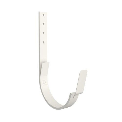 Lindab Steel Gutter 180mm Flex-Fit Rafter Bracket - 100mm Antique White