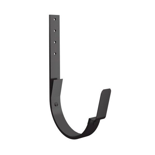Lindab Steel Gutter 180mm Flex-Fit Rafter Bracket - 125mm Coffee Brown