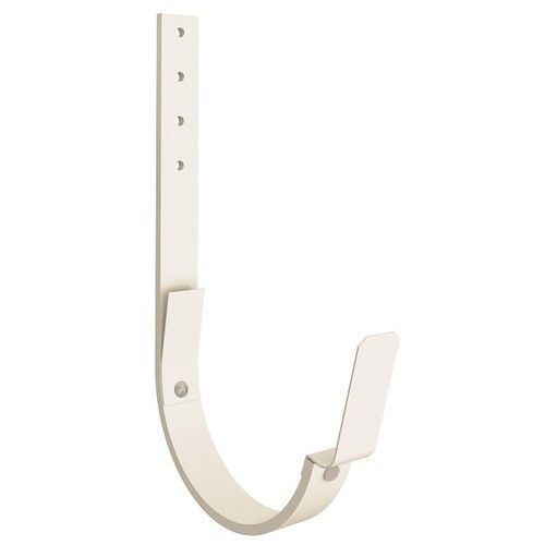 Lindab Steel Gutter 210mm Flex-Fit Rafter Bracket - 125mm Antique White
