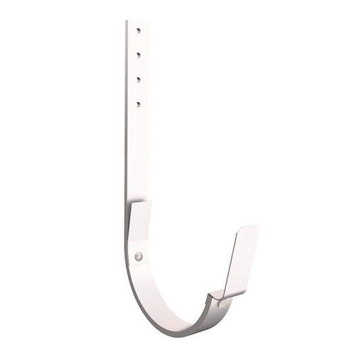 Lindab Steel Gutter 240mm Flex-Fit Fascia Bracket - 190mm Silver Metallic