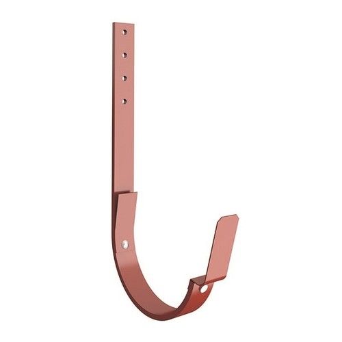 Lindab Steel Gutter 240mm Flex-Fit Fascia Bracket - 190mm Tile Red