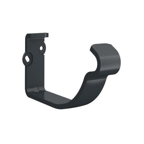 Lindab Steel Gutter Fascia Bracket - 100mm Anthracite Grey