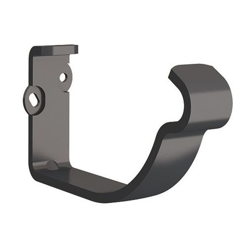 Lindab Steel Gutter Fascia Bracket - 100mm Graphite