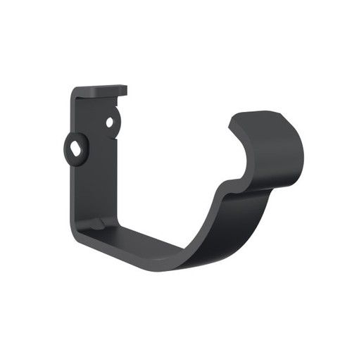Lindab Steel Gutter Fascia Bracket - 150mm Matte Black