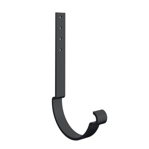 Lindab Steel Gutter 200mm Rafter Bracket - 150mm Matte Black