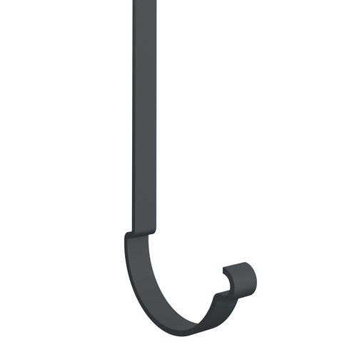 Lindab Steel Gutter 350mm Rafter Bracket - 125mm Anthracite Grey