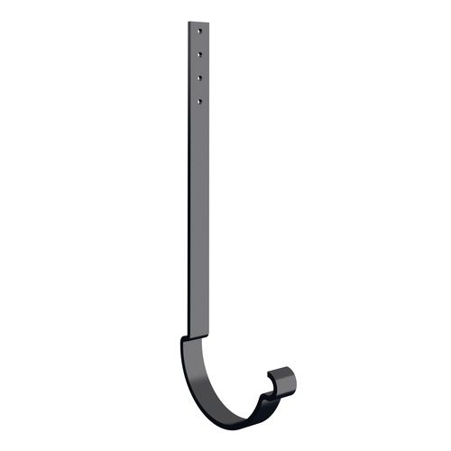 Lindab Steel Gutter 350mm Rafter Bracket - 125mm Black
