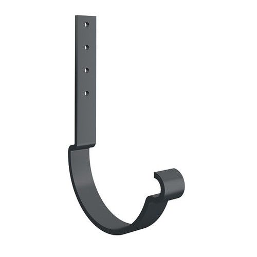 Lindab Steel Gutter 150mm Rafter Bracket - 125mm Anthracite Grey