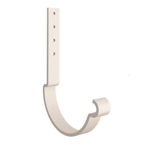 Lindab Steel Gutter 150mm Rafter Bracket - 125mm Antique White