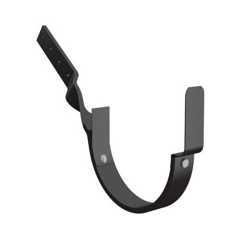 Lindab Steel Gutter Side Fix Rafter Bracket - 125mm Coffee Brown