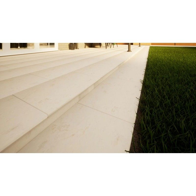 Limestone Paving - 600mm x 400mm x 25mm Jura Beige