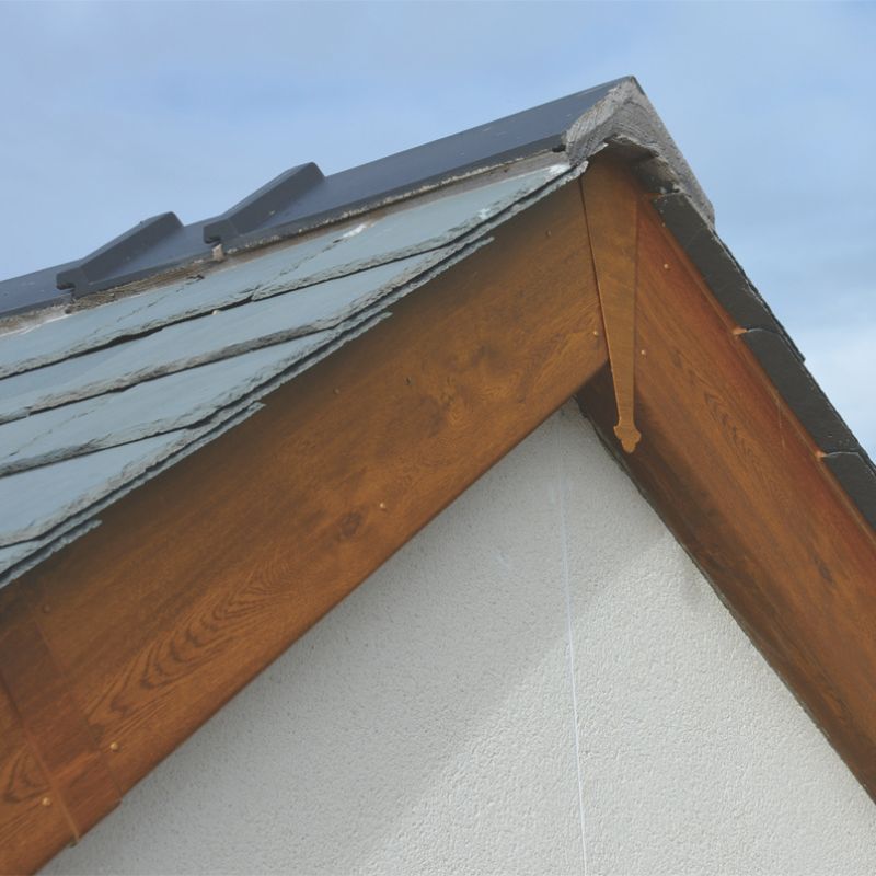 150mm Golden Oak Fascia Board - 18mm x 5mtr