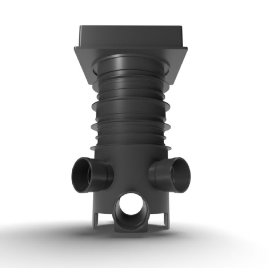 FloPlast Inspection Chamber Set Block Paving - 300mm Diameter