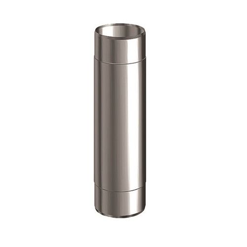 Lindab Magestic Steel Intermediate Downpipe - 75mm x 1mtr Galvanised