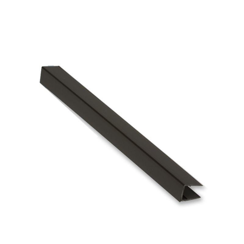 Exitex PVC Sheet End Closure - 16mmm x 2.1mtr Brown