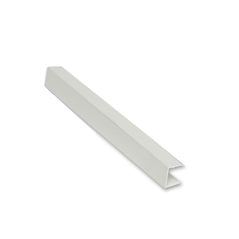Exitex PVC Sheet End Closure - 25mm x 2.1mtr White