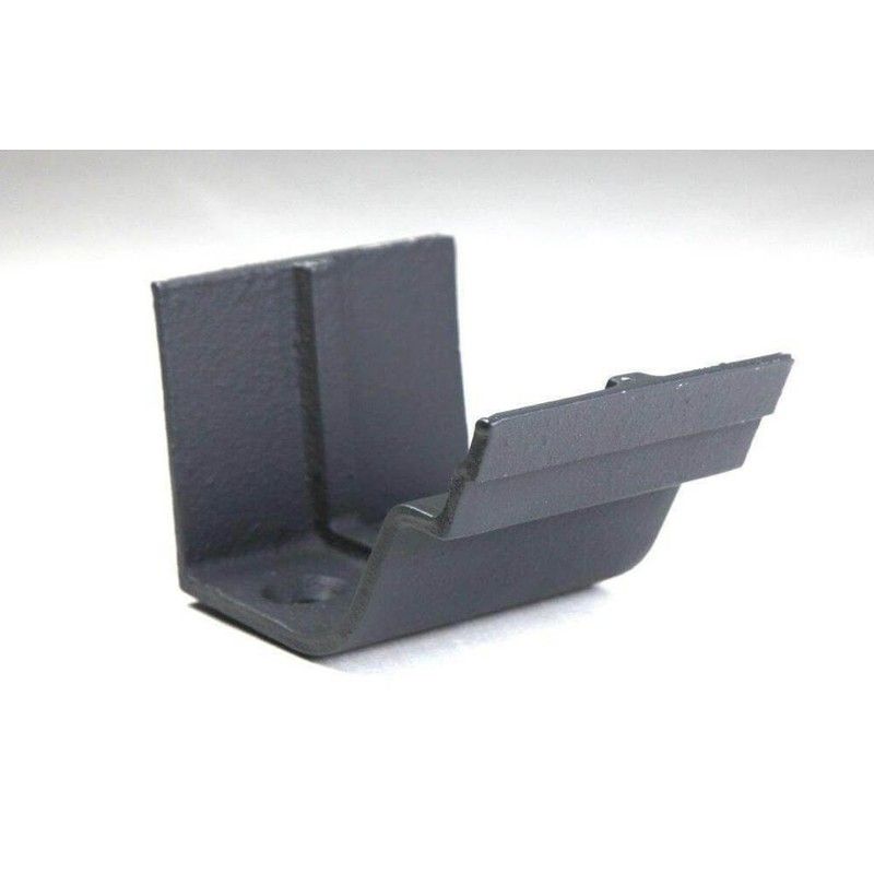 Cast Iron Notts Ogee Gutter Union - 115mm Primed