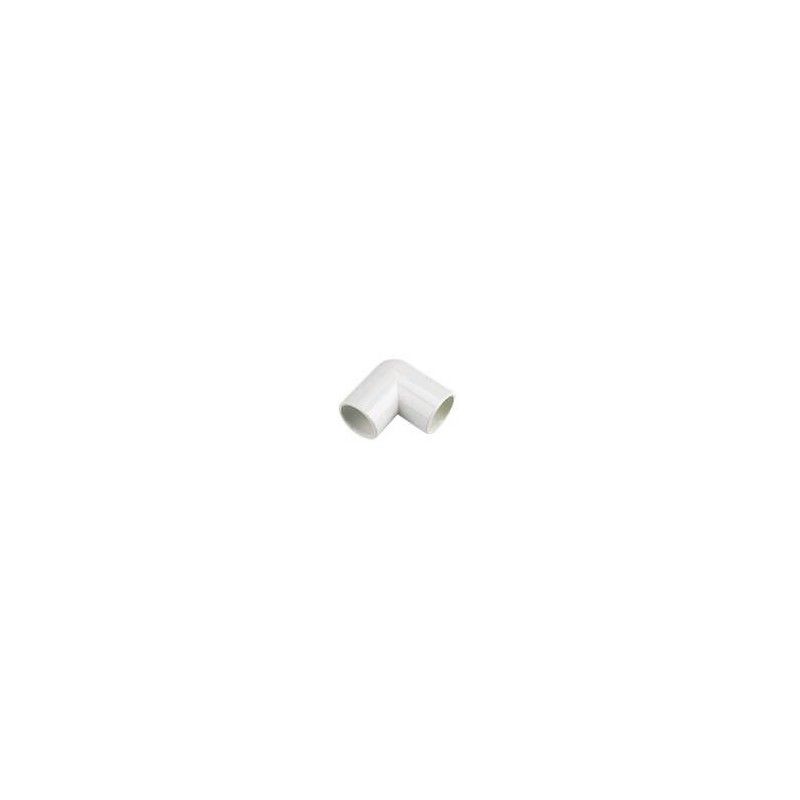 FloPlast Overflow Bend - 90 Degree x 21.5mm White