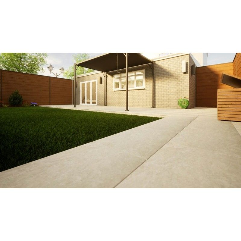 Porcelain Paving - 900mm x 600mm x 20mm Florence Storm - Pack of 2