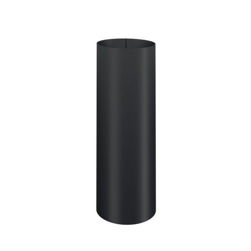 Lindab Steel Sliding Downpipe - 87mm Matte Black