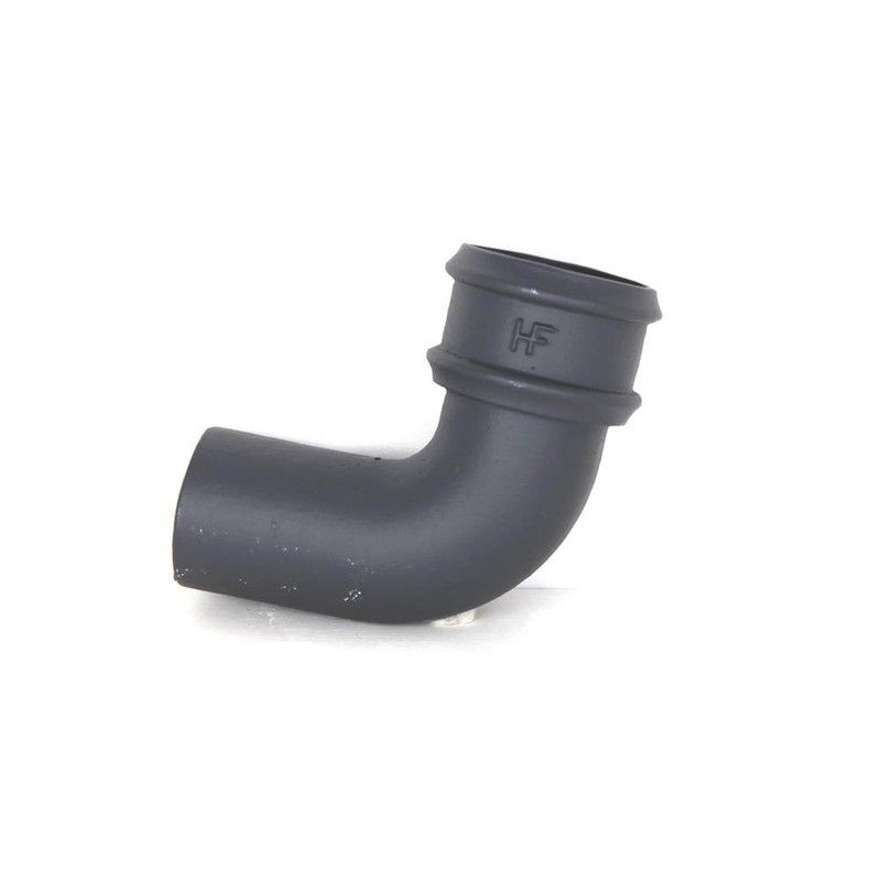 Cast Iron Round Downpipe Bend - 92.5 Degree x 75mm Primed