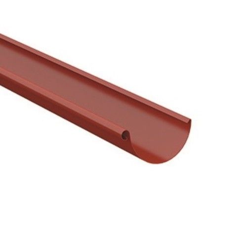 Lindab Steel Gutter - 190mm x 3mtr Tile Red