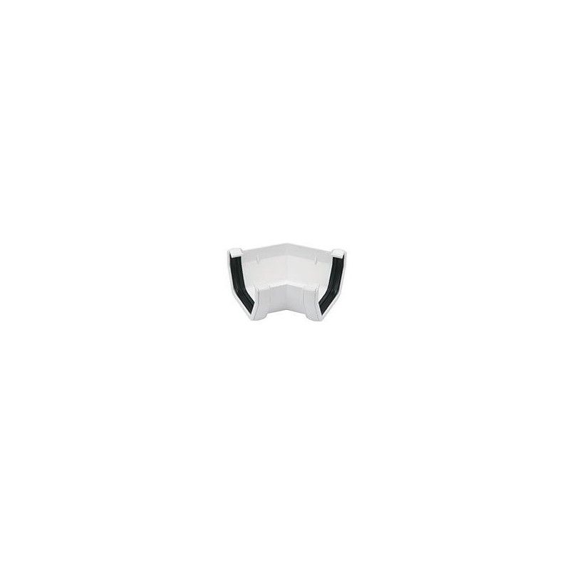 FloPlast Square Gutter Angle - 135 Degree x 114mm White