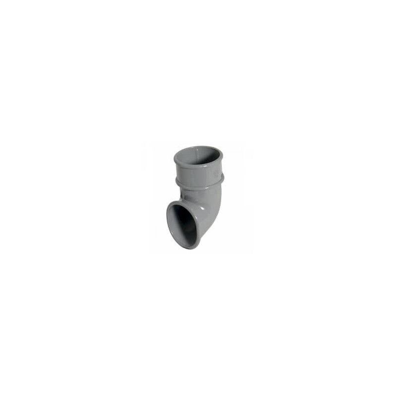 FloPlast Round Downpipe Shoe - 68mm Grey