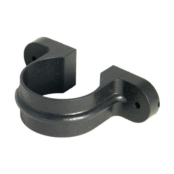 FloPlast Cast Iron Effect Round Downpipe Clip - 68mm