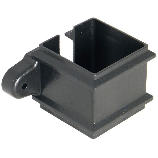 FloPlast Cast Iron Effect Square Downpipe Clip - 65mm