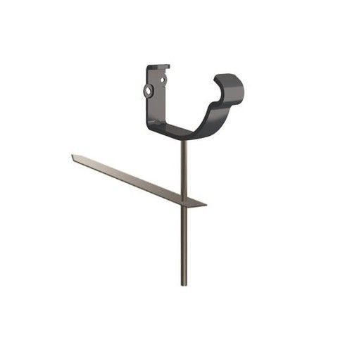 Lindab Steel Gutter Rise & Fall Bracket - 150mm Anthracite Grey