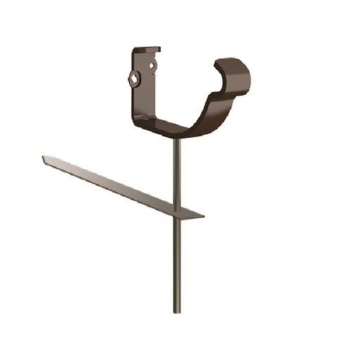 Lindab Steel Gutter Rise & Fall Bracket - 150mm Brown