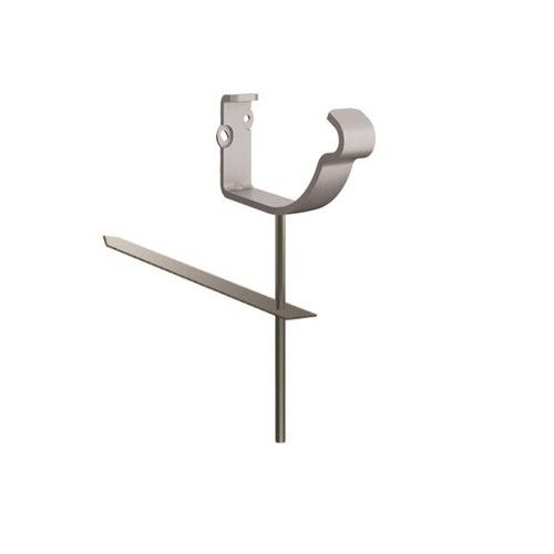 Lindab Steel Gutter Rise & Fall Bracket - 150mm Silver Metallic
