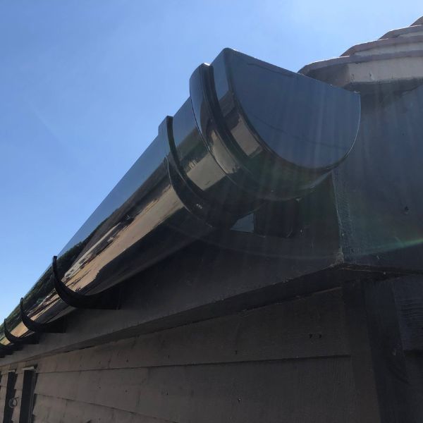 FloPlast Industrial/ Xtraflo Gutter - 170mm x 4mtr Black