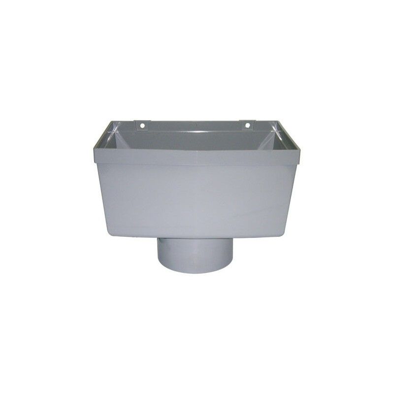 FloPlast Industrial/ Xtraflo Gutter Hopper - 110mm Grey