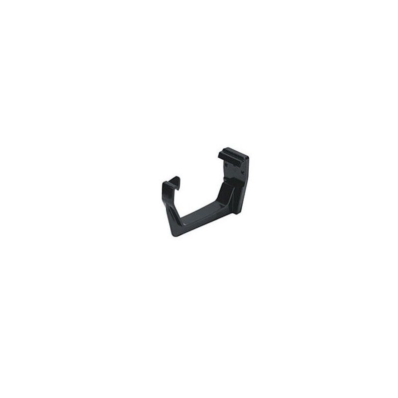FloPlast Square Gutter Fascia Bracket - 114mm Black