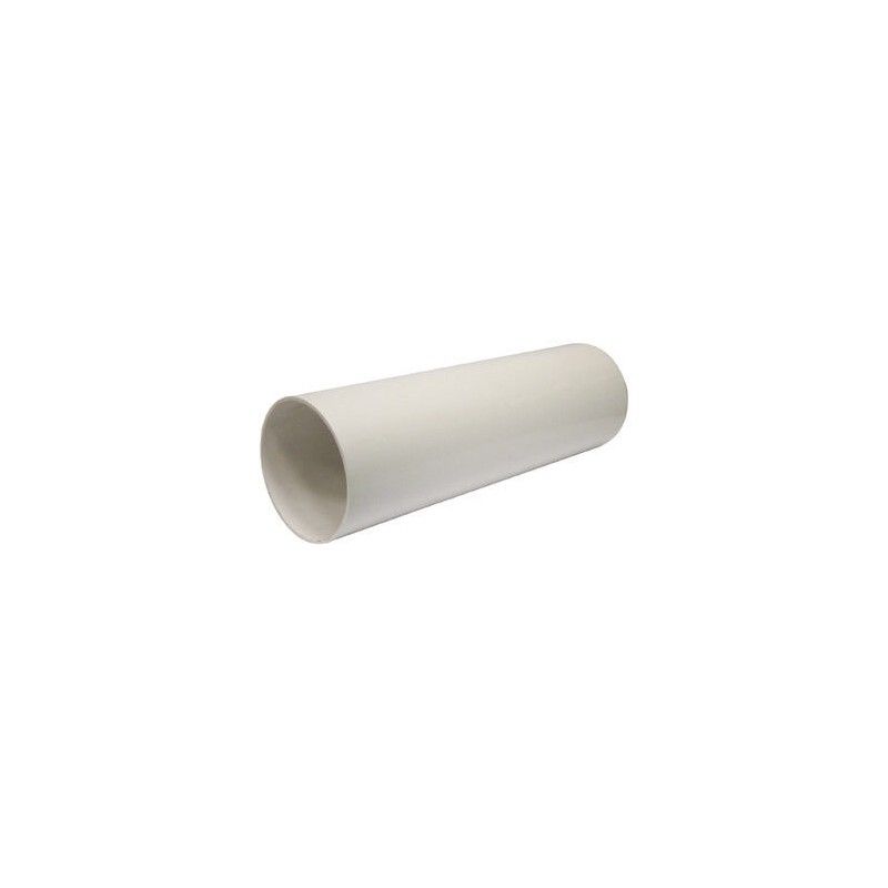 FloPlast Mini Gutter Downpipe - 50mm x 2mtr White