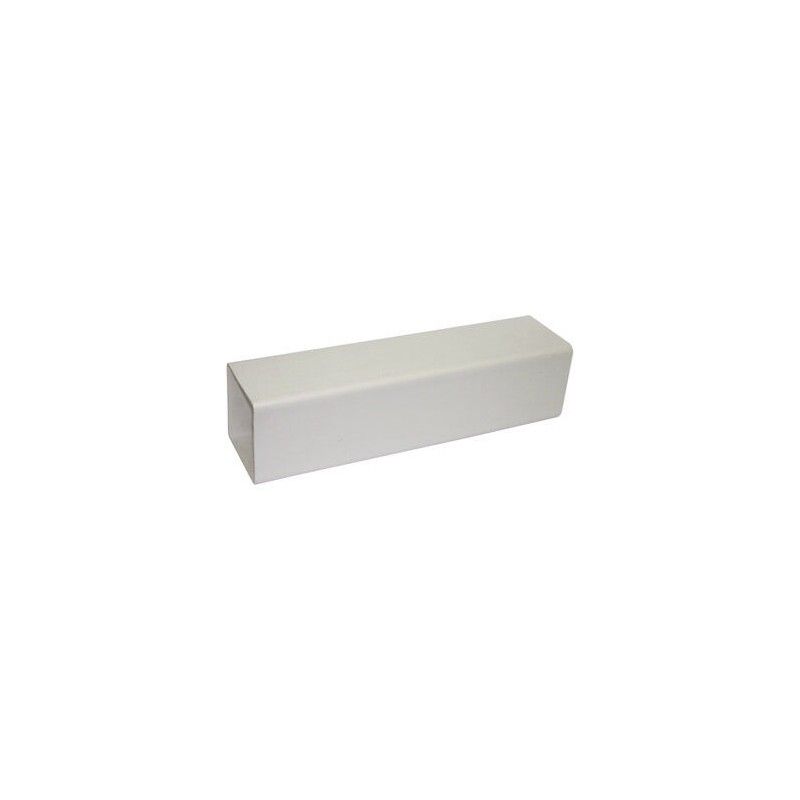 FloPlast Square Downpipe - 65mm x 2.5mtr White
