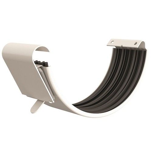 Lindab Steel Gutter Union - 100mm Antique White