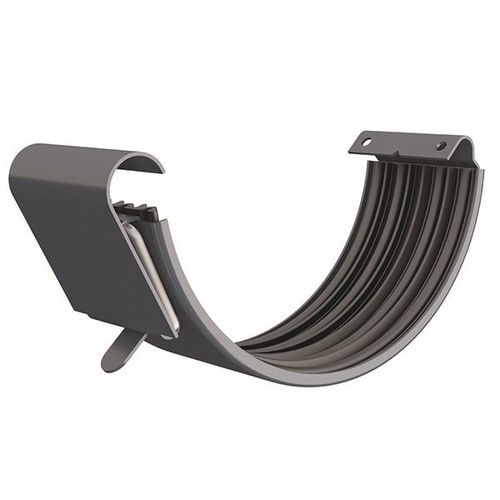 Lindab Steel Gutter Union - 150mm Graphite