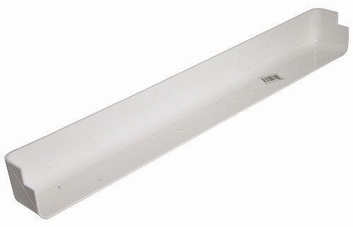 White Fascia Double End Corner Trim - 500mm x 35mm