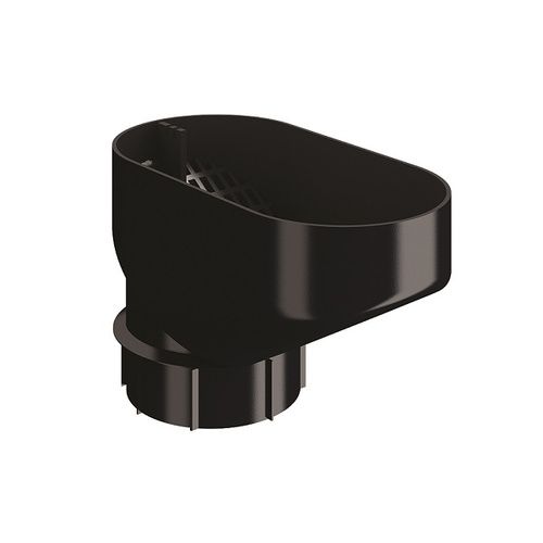 Lindab Drain Trap - 100mm Black
