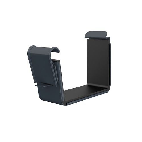 Lindab Rectangular Steel Gutter Union - 140mm Graphite