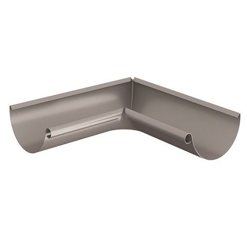 Lindab Steel Gutter Internal Angle 90 - 125mm Anthracite Metallic