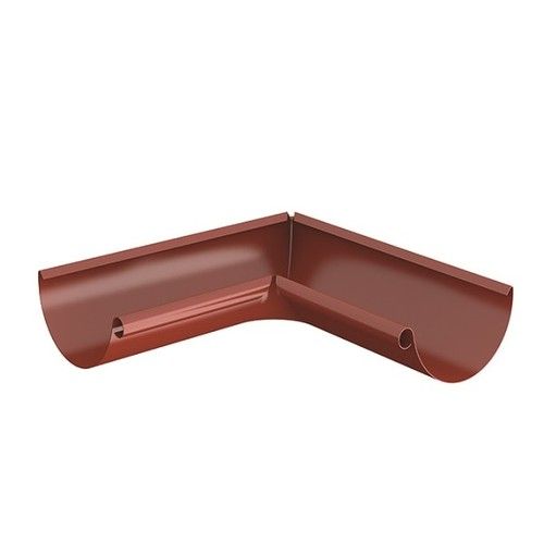 Lindab Steel Gutter Internal Angle 90 - 150mm Tile Red