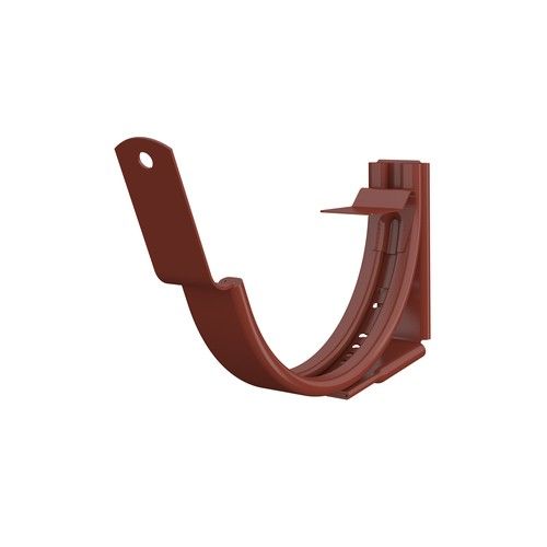 Lindab Steel Gutter Adjustable Fascia Bracket - 125mm Tile Red