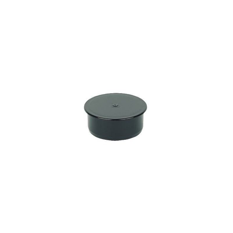 FloPlast Ring Seal Soil Socket Plug - 110mm Black